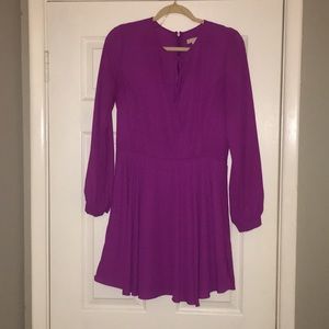 Fuschia Chiffon Dress
